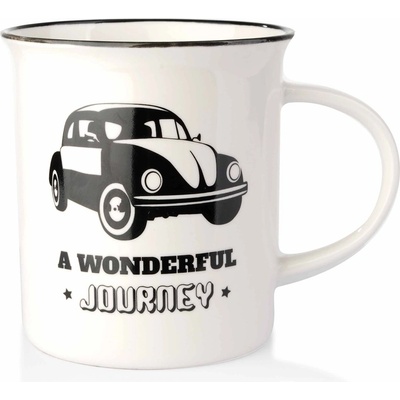 Affek Design MX9579 Šálka s uchom a wonderful jorney biela 325ml