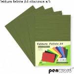 Penword A4 corrugated olive cardboard 5pcs