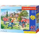 Castorland Пъзел Castorland от 40 XXL части - Пожарникари (B-040025) - baby