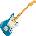 Fender American Professional Classic Jaguar MN Faded Lake Placid Blue Електрическа китара