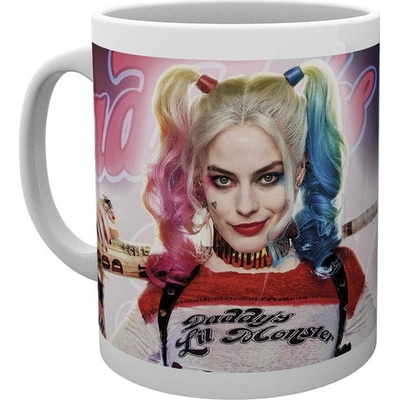 Gbeye Hrnek Suicide Squad Sebevražedný oddíl Harley Quinn bílá 330 ml