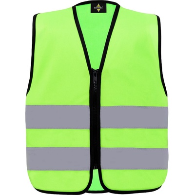 Korntex hi-vis kwrx aalborg / Детска светлоотразителна жилетка - неоново зелена xxs (76kwrx08619)