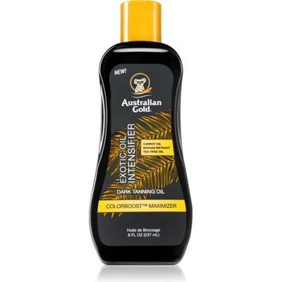 Australian Gold Exotic Intensifier подхранващо масло за красив загар и здрава кожа 237ml
