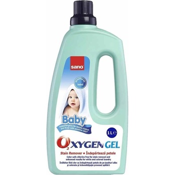 Sano Oxygen Baby Gel Добавка за премахване на петна 1Л 20ПРАНЕТА (7290102991112)