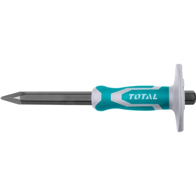 TOTAL Sekáč špicatý s plastovým chráničom, industrial, šírka ostria 4 mm, dĺžka 305 mm THT4221216