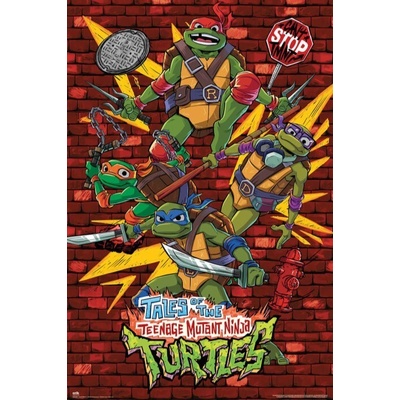 Plagát, Obraz - Tales of the Teenage Mutant Ninja Turtles, 61 × 91.5 cm