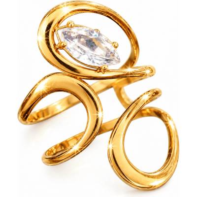Glanzio prsteň Golden Sculpt 87059