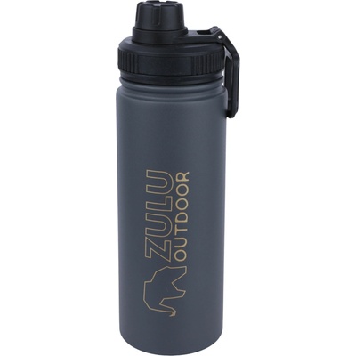 Zulu Termofľaša Vacuum Sport 500 ml sivá žltá