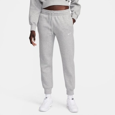 Dámske tepláky Nike Sportswear Phoenix Fleece sivé