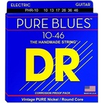 DR Strings PHR 10 Pure Blues Nickel Medium Electric Guitar Strings Струни за електрическа китара (PHR-10)