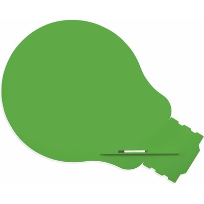 ROCADA Skin Shape Idea 6461-6018 tvar žárovky, 150 x 100 cm zelenožlutá RAL 6018