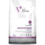 VetExpert Veterinary Diet Dermatosis dog lamb krill - суха храна за кучета, намалява непоносимостта към съставки и хранителни вещества и подпомага функциите на кожата при дерматози и прекомерен косопад, 12 кг, 