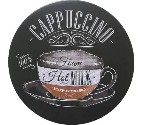 Ceduľa Cappuccino