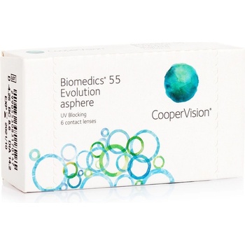 Cooper Vision Biomedics 55 Evolution 6 šošoviek
