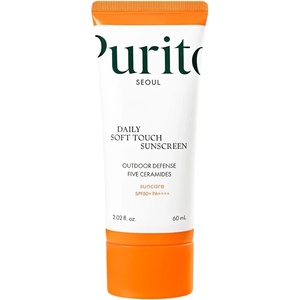 PURITO Daily Soft Touch Sunscreen SPF50+ PA++++ - Слънцезащитен крем 60мл