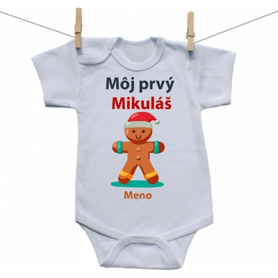Boodyy Body s krátkym rukávom Môj prvý Mikuláš
