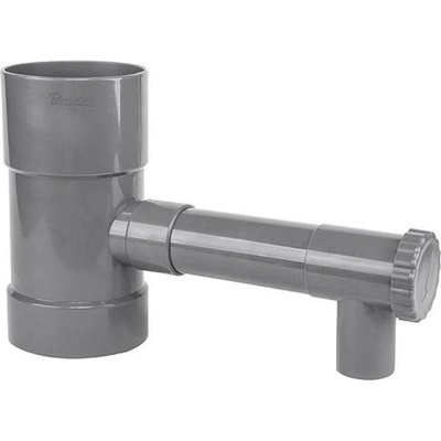 Bradas Zberač dažďovej vody 90 mm sivý IBCLZ1