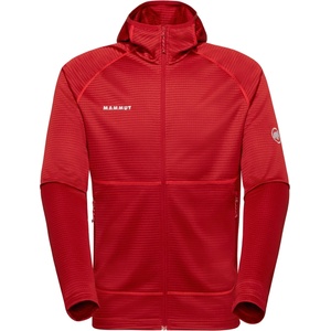 Mammut Мъжко поларено яке Mammut Crag ML Hooded Jacket Fleece jacket - Dark Mammut Red - размер XXL (005-6937-0315)