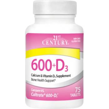 21st Century Calcium 600 mg + D3 [75 Таблетки]