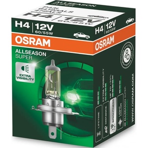 OSRAM ALLSEASON SUPER H4 60/55W 12V (64193ALS)