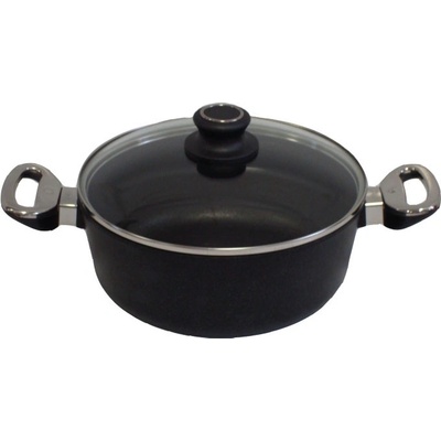 BAF Titanový vysoký kastrol BAF 24 cm s poklici 3 l