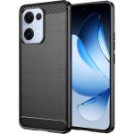 Techsuit Калъф за телефон Oppo Reno13 - Techsuit Carbon Silicone - Черен (KF2346128)