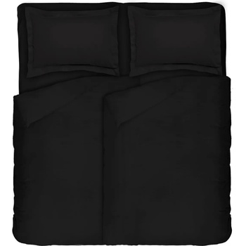 Image 1 of Dilios Двоен спален комплект черно с два плика 100% памучен сатен
