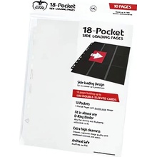 Ultimate Guard 18-Pocket Side-Loading Pages White stránky do alba 10 ks