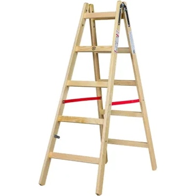 AWTools Дървена сгъваема стълба AWTools AW23036/ 2x5 (AW23036)