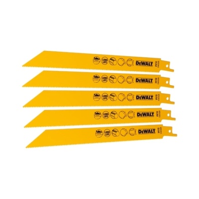 DEWALT Диск за циркуляр, 203mm, 5pcs, метал, 3-8mm, двоен метал