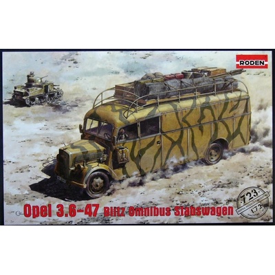 Roden Opel 3.6-47 Blitz Omnibus Stabswagen 1:72
