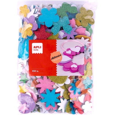 Apli samolepicí Pom Pom kuličky Jumbo mix velikostí a barev 500 ks
