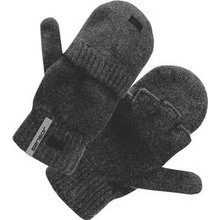 Sensor Virgin Wool rukavice sivé melír