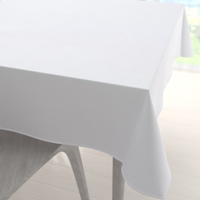Biante Teflónový štvorcový obrus TF-068 Biely bez vzoru 140x140 cm