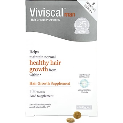 Viviscal Hair Growth Supplement for Men [180 Таблетки]