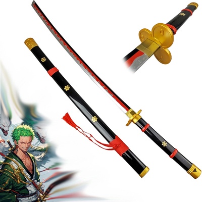 Chladné Zbraně Dřevěná katana Meito "ENMA - BLACK" - One Piece – Zboží Mobilmania