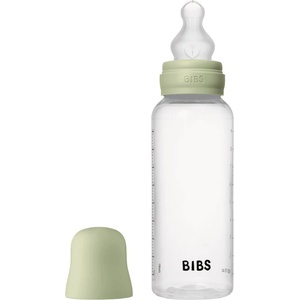 BIBS Anti-Colic Baby Bottle Silicone шише против колики със силиконов биберон Sage - notino - 19,79 лв