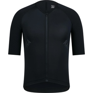 Rapha Мъжка фланелка с къс ръкав за колоездене Rapha Pro Team Aero Jersey Cycling jersey - Black / Grey (056-4400-0111)