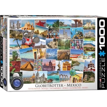 Image 1 of EUROGRAPHICS - Puzzle Globetrotter Mexico - 1 000 piese