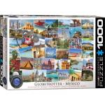 EUROGRAPHICS - Puzzle Globetrotter Mexico - 1 000 piese