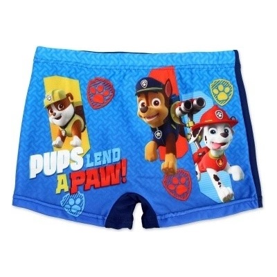 Setino Dětské chlapecké plavky 910-550 Paw Patrol tm. modrá