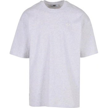 DEF pánské triko DFTS257 GREY MELANGE