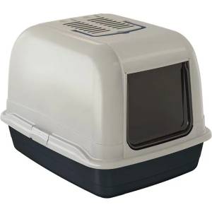 Ferplast Котешка тоалетка BELLA MAXI черна - 65, 5x50x47см