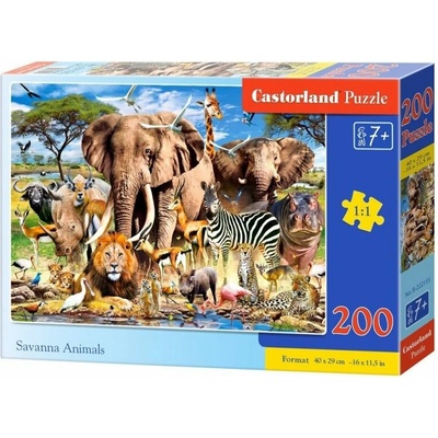 Castorland Safari 200 dielov