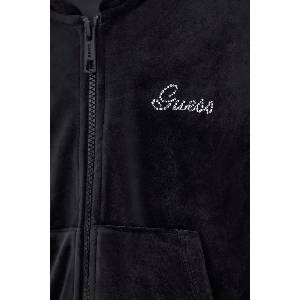 GUESS суичър с цип и качулка за деца от кадифе (J6BQ15.K7263.9BY2)
