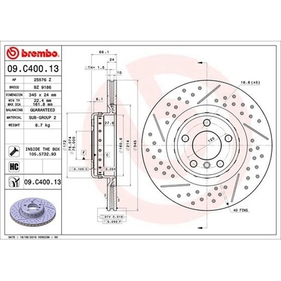 BREMBO 09.C400.13