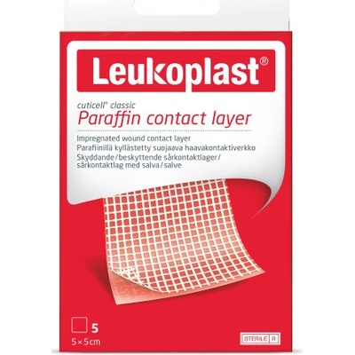 Leukoplast Cuticell Clas.5 x 5 cm mast.tyl 5 ks