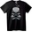 NOONEBRAND Тениска черепа с газова маска - 7XL, Black
