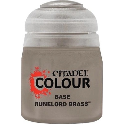 GW Citadel Base: Runelord Brass 12ml
