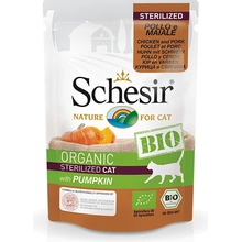 Schesir Cat Bio Sterilized Kuracie a bravčové s tekvicou 85 g